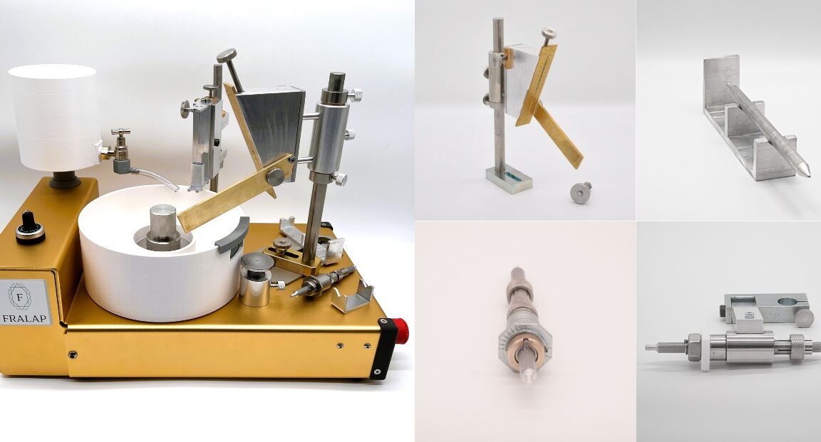 Design sans titre (5) Facetteuse , lapidaire , machine , fralap